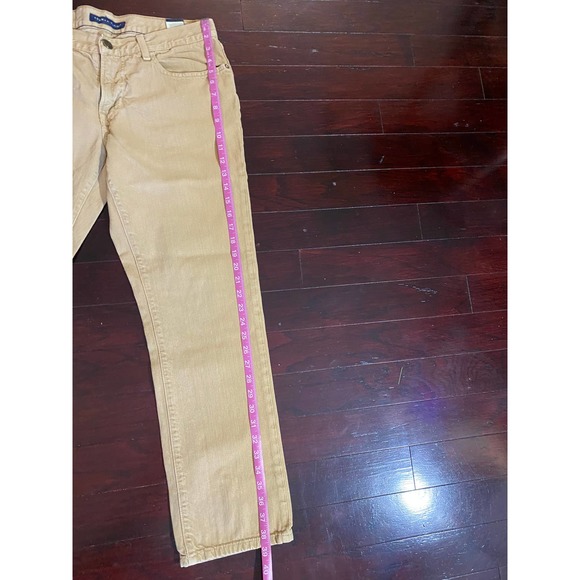 Tommy Hilfiger Straight Leg Jeans Gold Size 32 Mid Rise - Picture 3 of 6